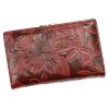  Gregorio HL-108 červená dámska kožená peňaženka 14,5 x 9 x 3,8 cm