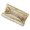  Dámska kožená peňaženka Gregorio HL-108 béžovej farby s kvetinovým vzorom 14,5 x 9 x 3,8 cm