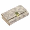  Dámska kožená peňaženka Gregorio HL-108 béžovej farby s kvetinovým vzorom 14,5 x 9 x 3,8 cm