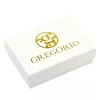 Dámska kožená peňaženka Gregorio HL-108 s modrým kvetinovým vzorom 14,5 x 9 x 3,8 cm