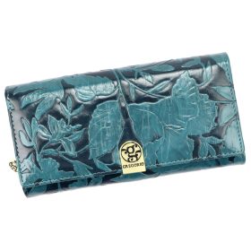  Gregorio HL-122 modrá dámska peňaženka 19,5 x 10 x 4 cm
