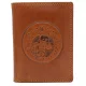 Peterson PTN N4-EBS-03 konyak férfi bőr pénztárca 9.5 x 12.5 x 2.5 cm 