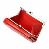  Dámska kožená peňaženka Mato Grosso 0579-46 s RFID červenou farbou 12 x 8,5 x 3 cm