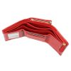  Dámska kožená peňaženka Mato Grosso 0579-46 s RFID červenou farbou 12 x 8,5 x 3 cm