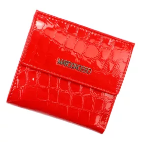    Dámska kožená peňaženka Mato Grosso 0614-46 s RFID červenou farbou 10,5 x 10 x 3 cm