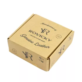  Pánsky opasok z hovädzej kože Rovicky RPM-05-PUM BROWN