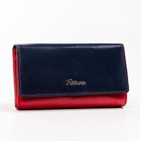    Dámska kožená peňaženka Peterson PTN KA-19 tmavomodrá 17 x 10 x 3 cm