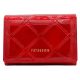  Peterson PTN 445-PLT červená dámska kožená peňaženka 14 x 11,5 x 3 cm