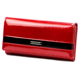    Cavaldi H22-2-SH9 červená kožená dámska kožená peňaženka 18,5 x 9 cm