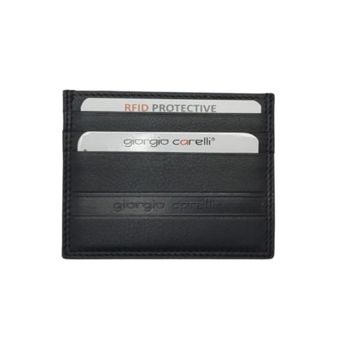 493403 002 Giorgio Carelli bankkártyatartó fekete RFID