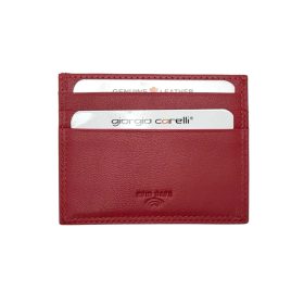 493403 003 Giorgio Carelli bankkártyatartó piros RFID