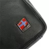  Nordee MSD-02 GM01 NAPPA čierna pánska kožená kabelka do ruky 18 x 21 x 9 cm