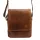  Nordee MSD-03 GM03 hnedá pánska kožená kabelka cez rameno 21 x 23 x 7 cm
