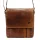  Nordee MSD-03 GM11 hnedá pánska kožená bočná taška, taška cez rameno 23 x 23 x 9 cm