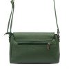 MiaMore 01-018 DOLLARO zöld női bőr kézitáska 24 x 16 x 9 cm