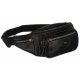  Pánska kožená taška na opasok Peterson PTN WB-2506-COM čierna 34 x 13 x 7 cm