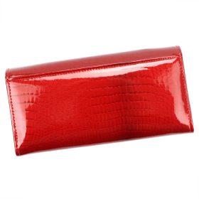    Money Kepper 6019 červená dámska kožená peňaženka 18,5 x 9 x 3,5 cm