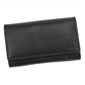   Money Kepper 12129 RFID čierna dámska kožená peňaženka 16,8 x 9,5 x 3,5 cm