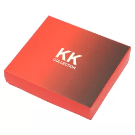    Pánska kožená peňaženka Money Kepper KK 12 čierna 13 x 9,5 x 3 cm