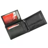  Pánska kožená peňaženka Money Kepper KK 12 čierna 13 x 9,5 x 3 cm