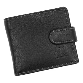    Money Kepper CC 5607B čierna pánska kožená peňaženka 9,8 x 8 x 2,2 cm