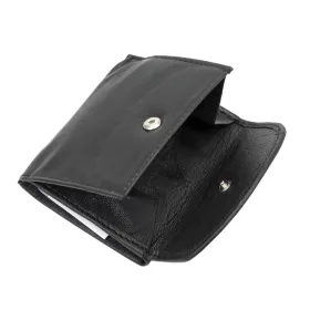    Pánska kožená peňaženka Money Kepper CC 3653 čierna 9 x 7 x 2,5 cm