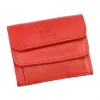  Dámska kožená peňaženka Money Kepper CC 3652 červená 9 x 7 x 2,5 cm