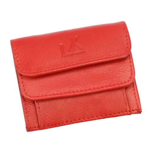  Dámska kožená peňaženka Money Kepper CC 3652 červená 9 x 7 x 2,5 cm