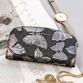    Peterson PTN 42123-ONBF sivá dámska kožená peňaženka 18,5 x 10 x 3,5 cm