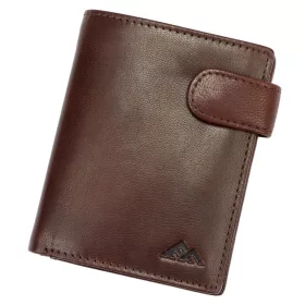   EL FORREST 543-28 RFID hnedá dámska kožená peňaženka 9 x 11 x 2,5 cm