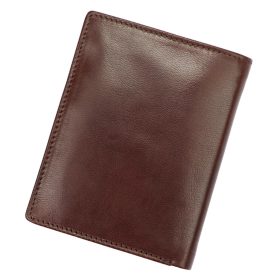    EL FORREST 546-28 RFID hnedá dámska kožená peňaženka 9,8 x 12,5 x 2,5 cm