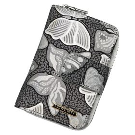    Lorenti 76115-ONBF sivá dámska kožená peňaženka 9 x 13 x 3 cm