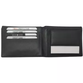    Pánska kožená peňaženka Giorgio Carelli koňakovej farby 12 x 9,5 cm