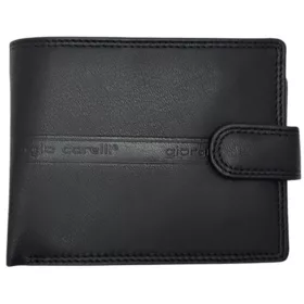    497797 002 Pánska kožená peňaženka Giorgio Carelli čierna RFID
