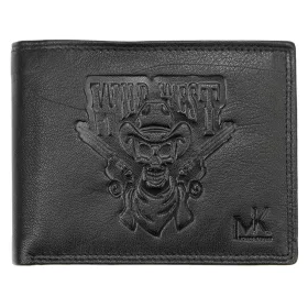    Money Kepper TCC 5600-2 RFID čierna pánska kožená peňaženka 12,5 x 10 x 3 cm