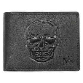    Money Kepper TCC 5600-3 RFID čierna pánska kožená peňaženka 12,5 x 10 x 3 cm