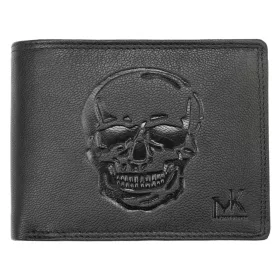    Money Kepper TCC 5600-3 RFID čierna pánska kožená peňaženka 12,5 x 10 x 3 cm
