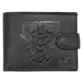    Money Kepper TCC 5600B-2 RFID čierna pánska kožená peňaženka 13 x 10 x 3 cm