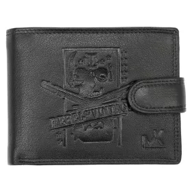    Money Kepper TCC 5600B-6 RFID čierna pánska kožená peňaženka 13 x 10 x 3 cm