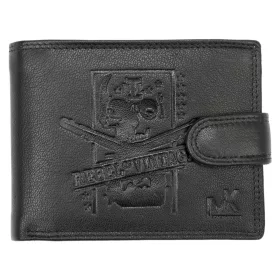    Money Kepper TCC 5600B-6 RFID čierna pánska kožená peňaženka 13 x 10 x 3 cm