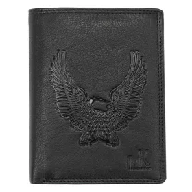    Money Kepper TCC 5601-1 RFID čierna pánska kožená peňaženka 10 x 13 x 3 cm