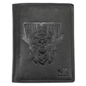    Money Kepper TCC 5601-2 RFID čierna pánska kožená peňaženka 10 x 13 x 3 cm