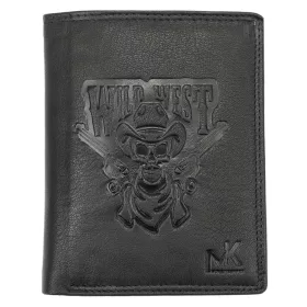    Money Kepper TCC 5601-2 RFID čierna pánska kožená peňaženka 10 x 13 x 3 cm