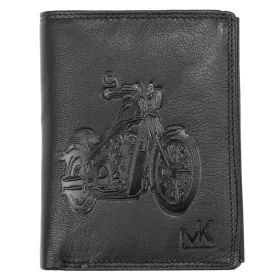    Money Kepper TCC 5601-4 RFID čierna pánska kožená peňaženka 10 x 13 x 3 cm