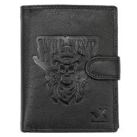    Money Kepper TCC 5601B-2 RFID čierna pánska kožená peňaženka 10,5 x 13 x 3 cm