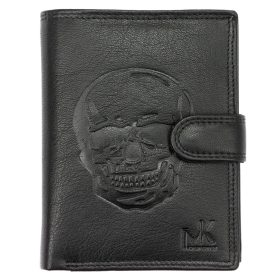    Money Kepper TCC 5601B-3 RFID čierna pánska kožená peňaženka 10,5 x 13 x 3 cm