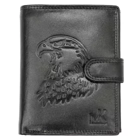    Money Kepper TCC 5601B-5 RFID čierna pánska kožená peňaženka 10,5 x 13 x 3 cm