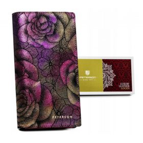    Peterson PTN 421431-MD fialová dámska kožená peňaženka