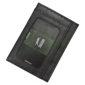    JAGUAR PF701-83 čierna dámska kožená peňaženka 8 x 11 x 1,5 cm