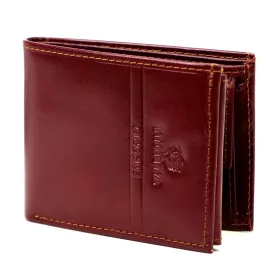    Emporio Valentini 563 1055 hnedá pánska kožená peňaženka 11,5 x 8,5 x 2,8 cm